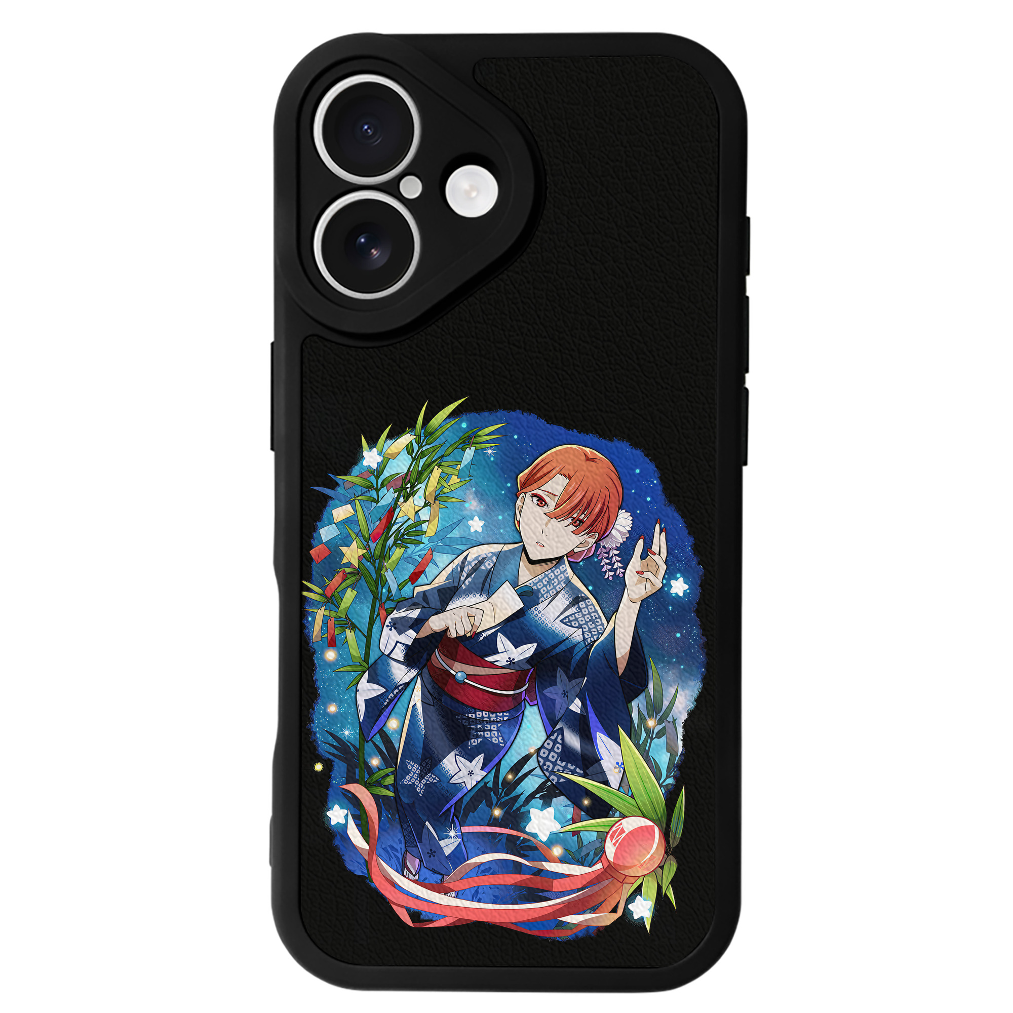 （画像用） 文豪ストレイドッグス Bungo Stray Dogs 【iPhone 16シリーズ対応】シリコンスマホケース（レザー調） 材質：シリコン